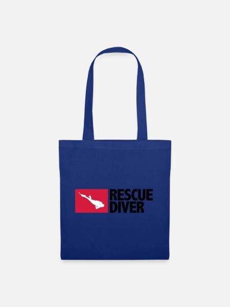 Rescue Diver - Tote Bag - royal blue