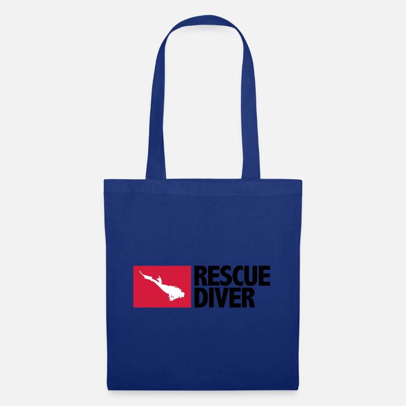 Rescue Diver - Sac en tissu - bleu royal
