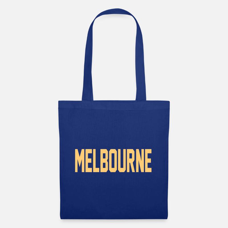 Melbourne - Stoffbeutel - Royalblau