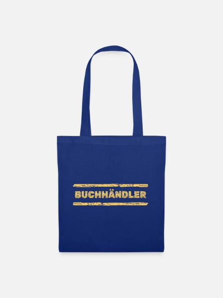 Job Buchhaendler - Stoffbeutel - Royalblau