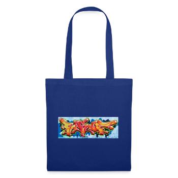 Bigup Graffiti Piece Streetart Style - Tote Bag - royal blue - Front