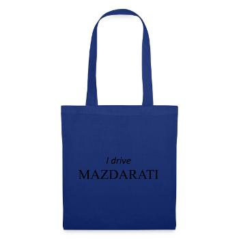 MAZDARATI - Stoffbeutel - Royalblau - Vorne
