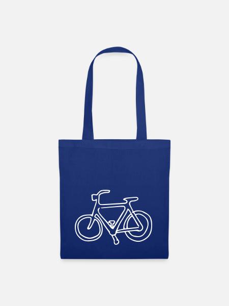 Fahrrad,Rad,Sommer,Zyklus,Fahrt,Spaß,Pedal,Ausflug - Stoffbeutel - Royalblau