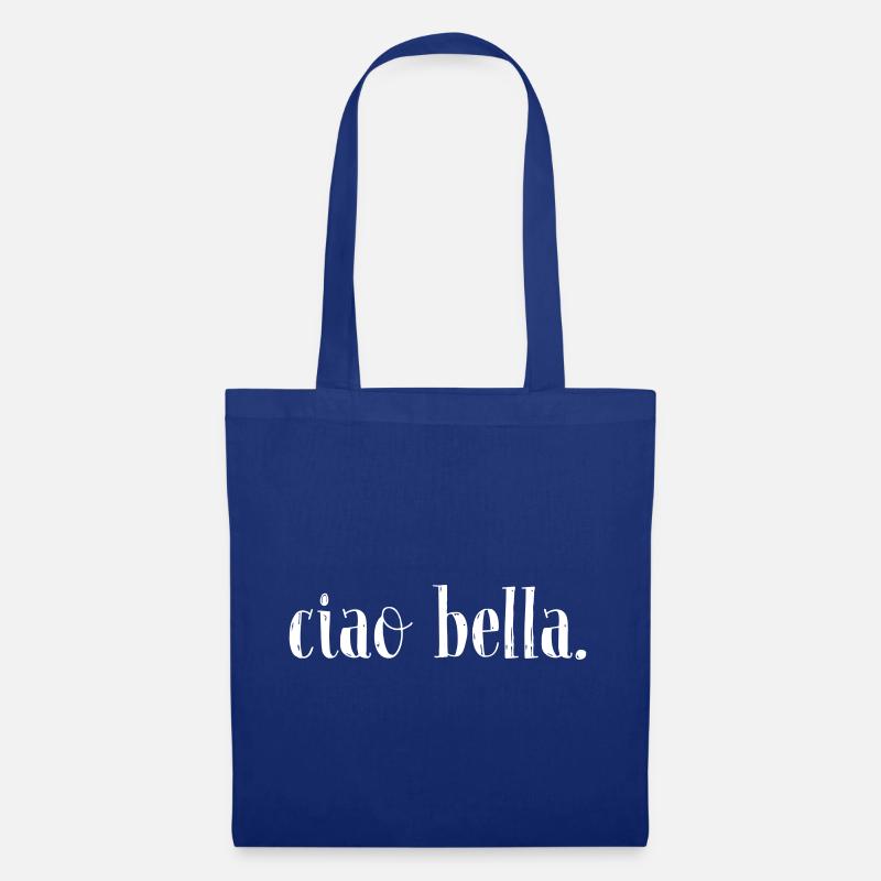 ciao bella - Stoffbeutel - Royalblau