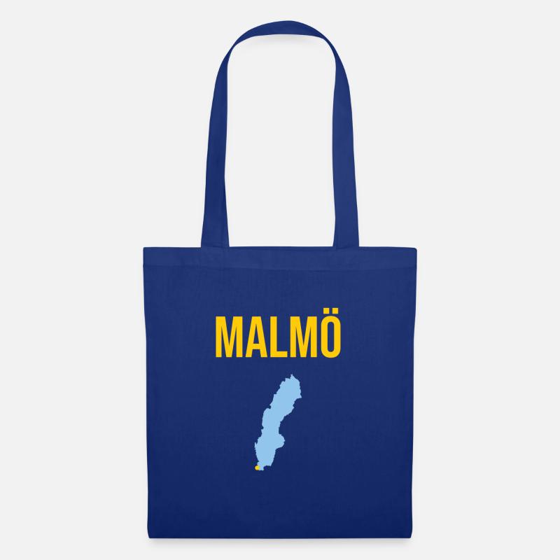 Malmö - Stoffbeutel - Royalblau