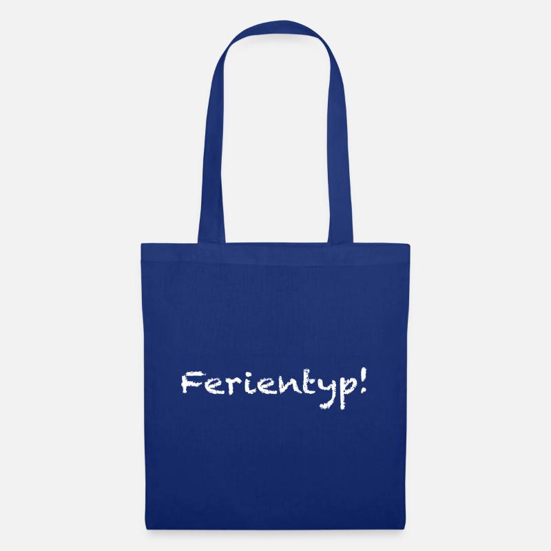 Ferientyp Design - Stoffbeutel - Royalblau