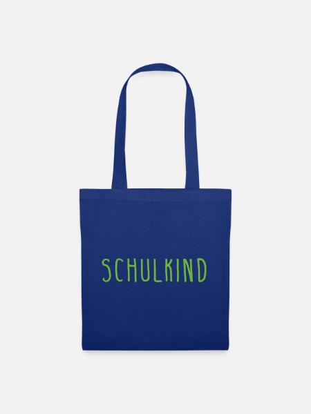 schulkind - Stoffbeutel - Royalblau