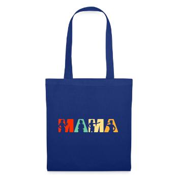 Police Mama Law Enforcement Mother Retro - Tote Bag - royal blue - Front
