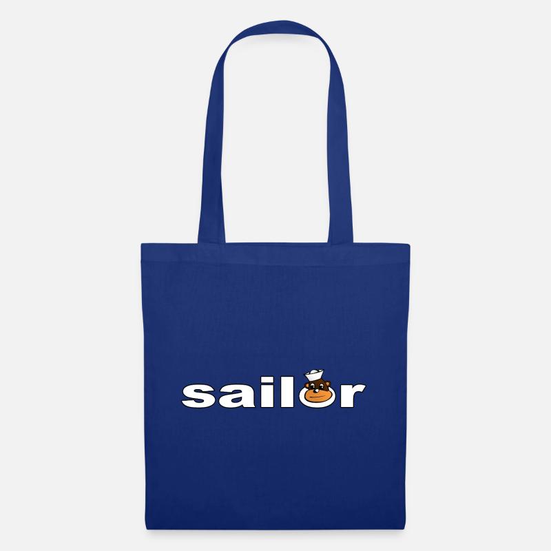 SAILOR - Stoffbeutel - Royalblau