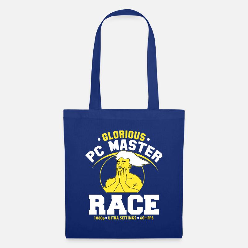 glorious pc gaming master race - Stoffbeutel - Royalblau