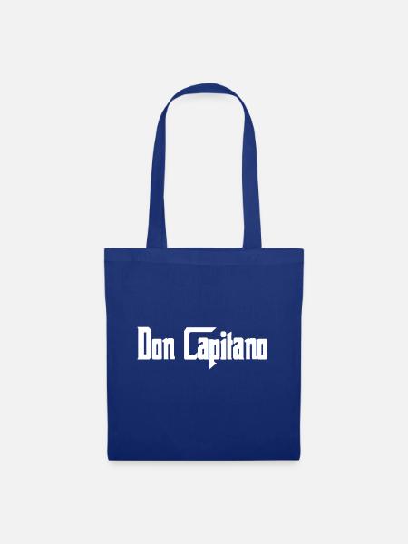 Don Capitano Vater Geschenk - Stoffbeutel - Royalblau