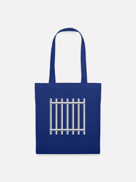 Gefängnis Schlüssel - Stoffbeutel - Royalblau