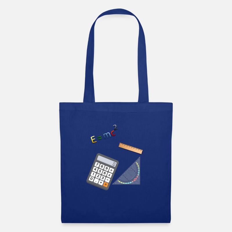 maths - Tote Bag - royal blue