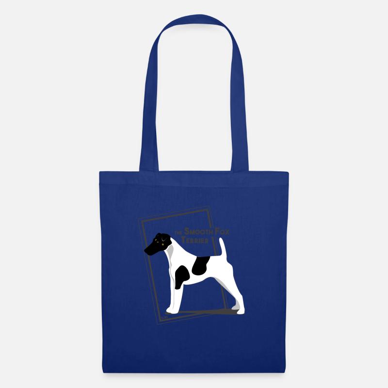 Der Smooth Fox Terrier von IxCÖ - Stoffbeutel - Royalblau