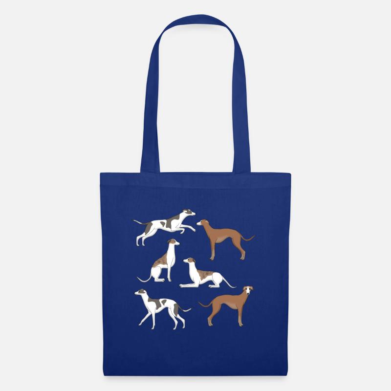 Whippet Selection - Tote Bag - royal blue
