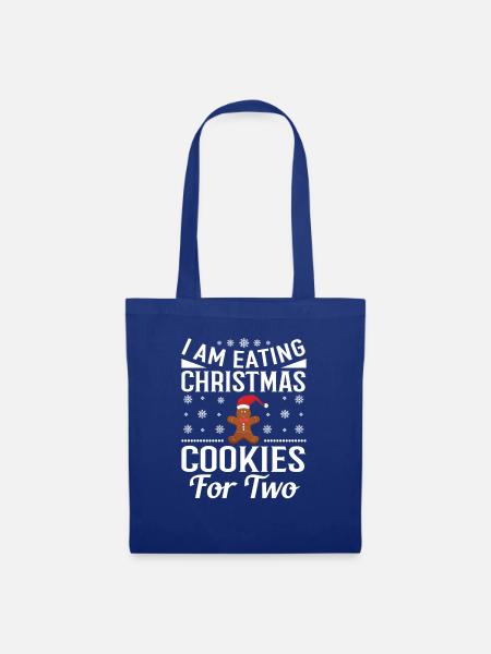 Ugly Christmas - Stoffbeutel - Royalblau