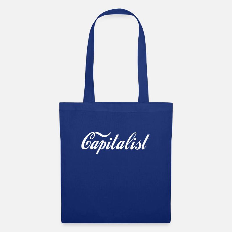 Capitalist - Kapitalist - Stoffbeutel - Royalblau
