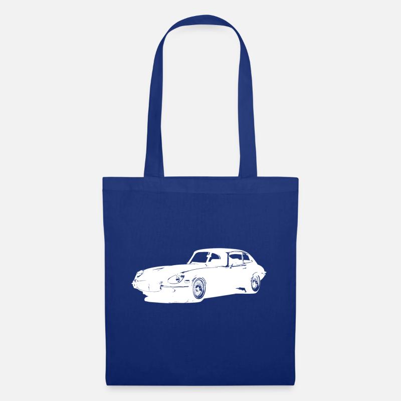 Classique de type E d'Angleterre - Sac en tissu - bleu royal