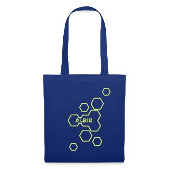 Albin als Style - Stoffbeutel - Royalblau - Vorne