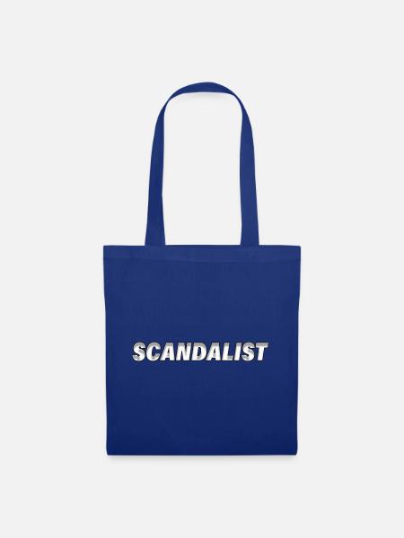SCANDALIST - Stoffbeutel - Royalblau
