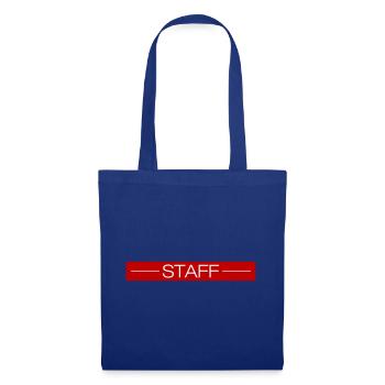 Staff - Stoffbeutel - Royalblau - Vorne