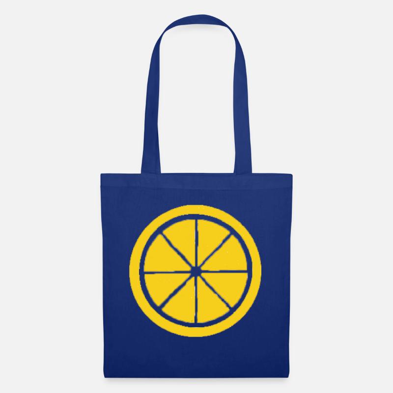 Lemon graphic - Tote Bag - royal blue