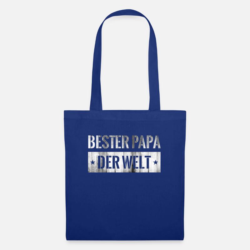 BESTER PAPA - Stoffbeutel - Royalblau