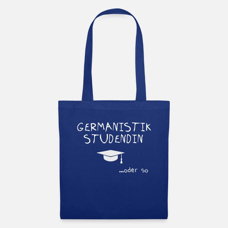 Germanistik Studendin - Stoffbeutel - Royalblau