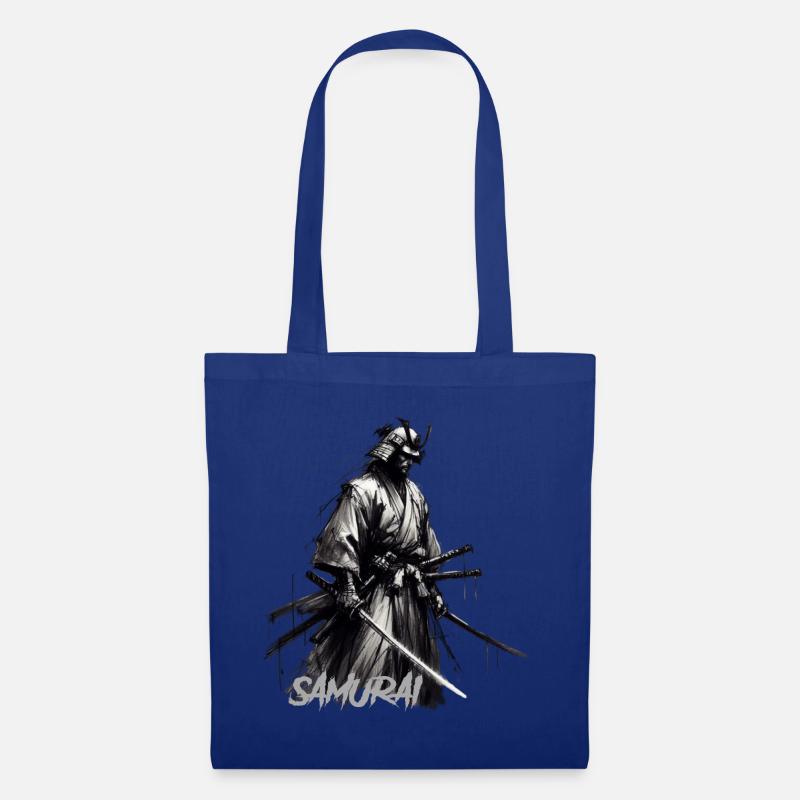 Samurai - Stoffbeutel - Royalblau
