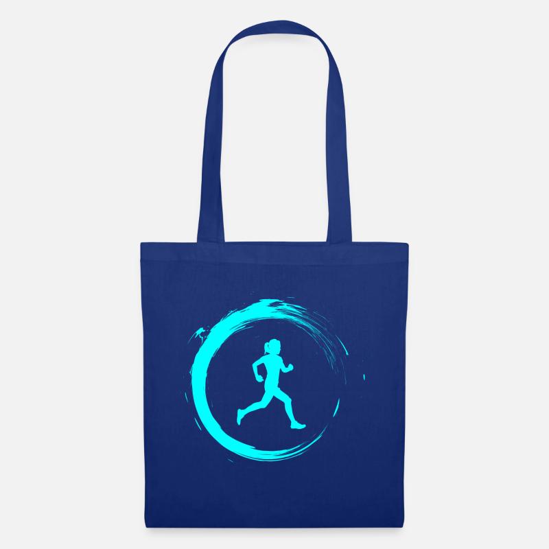 Joggen - Stoffbeutel - Royalblau