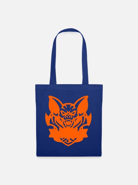 Fledermaus E-Sport Logo - Stoffbeutel - Royalblau