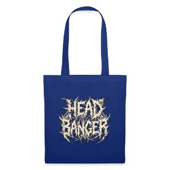 Headbanger Heavy Metal - Stoffbeutel - Royalblau - Vorne
