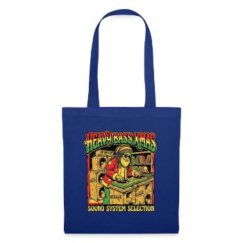 Christmas Soundsystem Dub Reggae - Stoffbeutel - Royalblau - Vorne