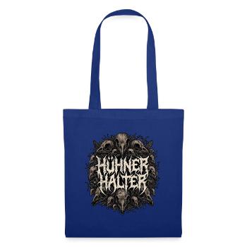 Heavy Metal Hühnerhalter - Stoffbeutel - Royalblau - Vorne