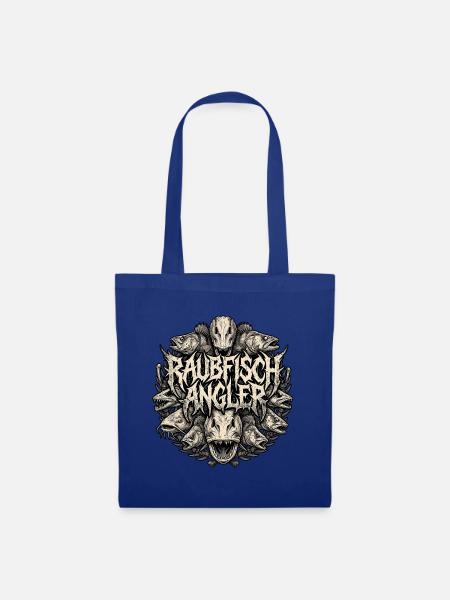 Heavy Metal Raubfischangler - Stoffbeutel - Royalblau
