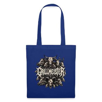 Heavy Metal Grillmeister - Stoffbeutel - Royalblau - Vorne