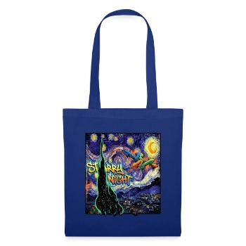 Van Goghs Sternennacht Wildstyle Burner - Stoffbeutel - Royalblau - Vorne