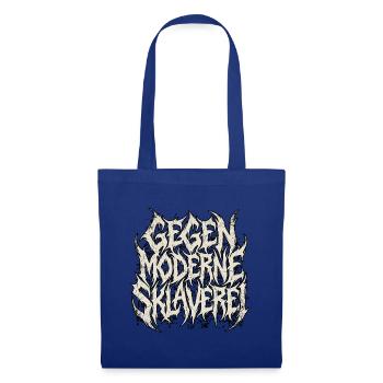 Gegen Moderne Heavy Metal - Stoffbeutel - Royalblau - Vorne