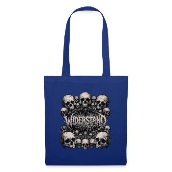 Death Metal Widerstand - Stoffbeutel - Royalblau - Vorne