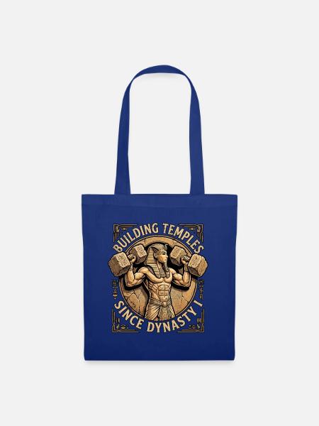 Fitness Trainer Pectoralis Pharao - Stoffbeutel - Royalblau