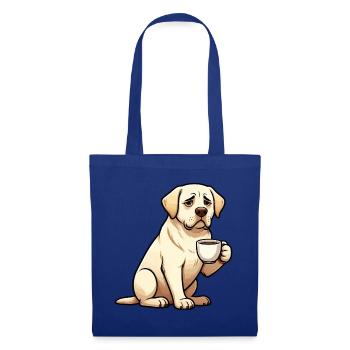 Labrador Labradorbesitzer Labradorliebhaber Labbi - Stoffbeutel - Royalblau - Vorne