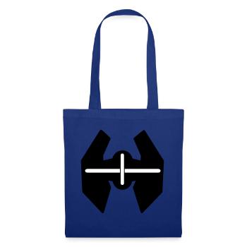 Ravewear Logo Tekno - Stoffbeutel - Royalblau - Vorne