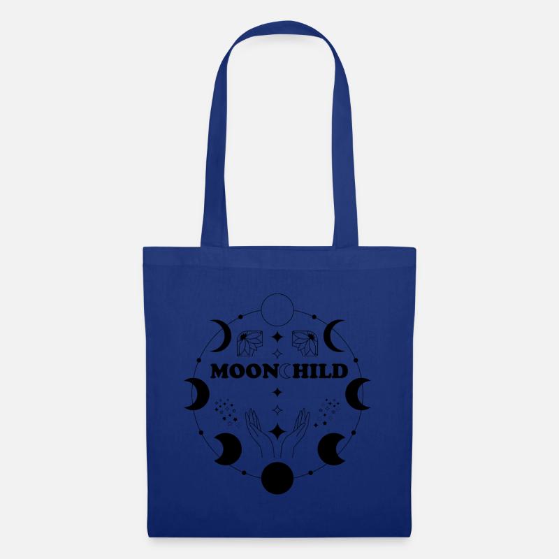 Mondkind - Stoffbeutel - Royalblau