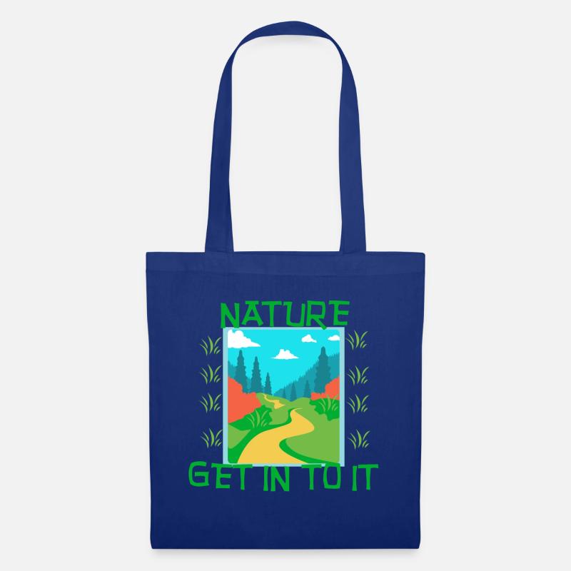 NATURE - Get in to it - Stoffbeutel - Royalblau