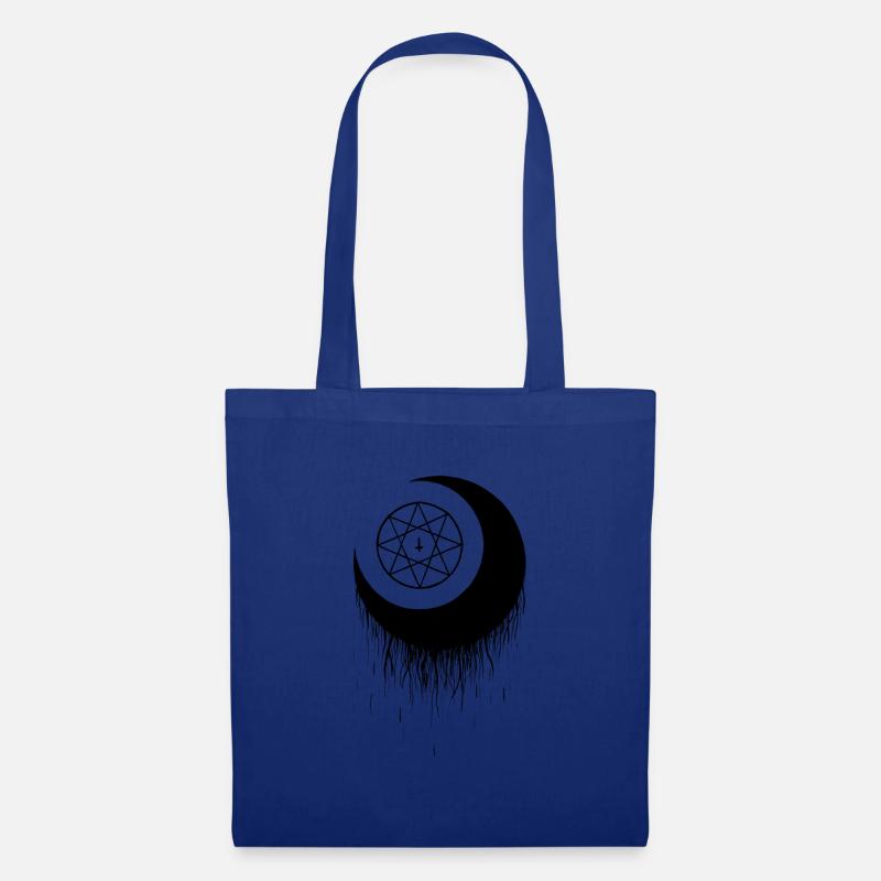 Mond - Stoffbeutel - Royalblau