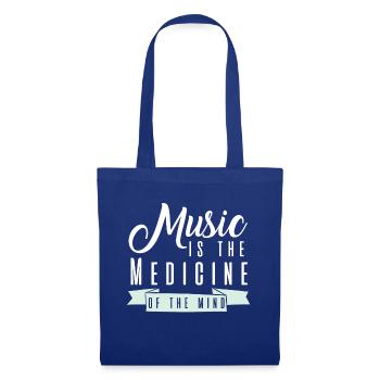 Gute Musik - Tote Bag - royal blue - Front