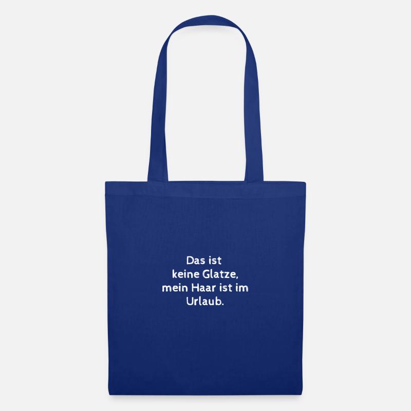 This is not a bald funny saying - Tote Bag - royal blue