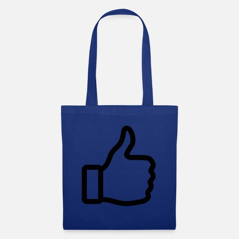 Thumbs up - Stoffbeutel - Royalblau