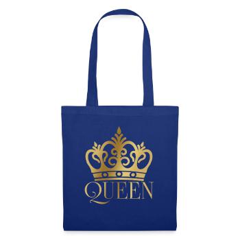 THE QUEEN - Tote Bag - royal blue - Front