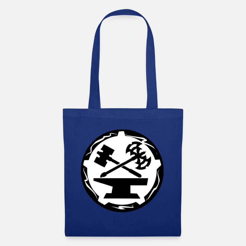Zwergen Wappen (größer) - Stoffbeutel - Royalblau